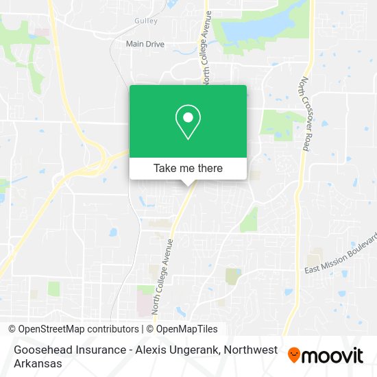 Mapa de Goosehead Insurance - Alexis Ungerank