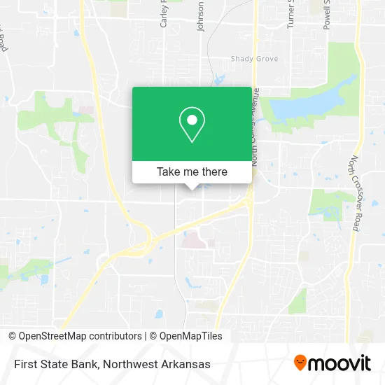 First State Bank map