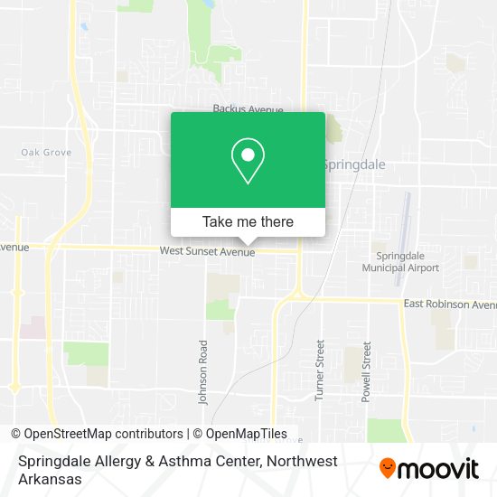 Mapa de Springdale Allergy & Asthma Center