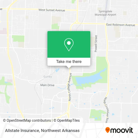 Allstate Insurance map