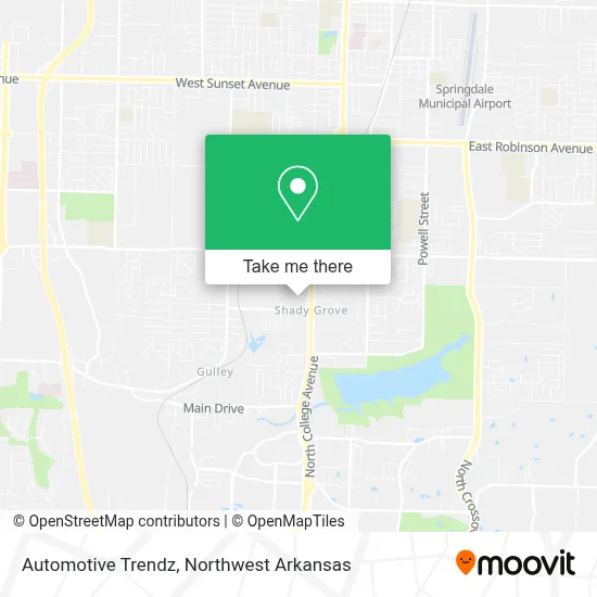 Automotive Trendz map