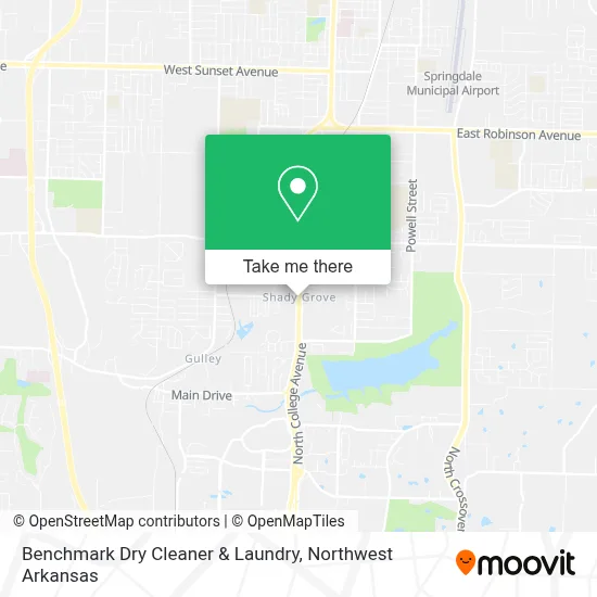 Benchmark Dry Cleaner & Laundry map