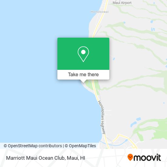 Marriott Maui Ocean Club map