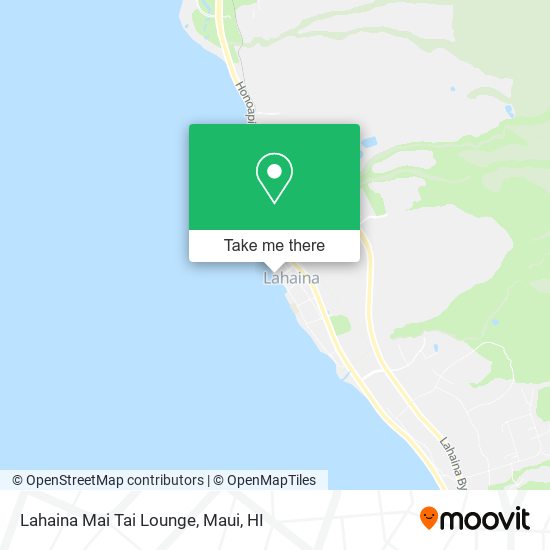Lahaina Mai Tai Lounge map