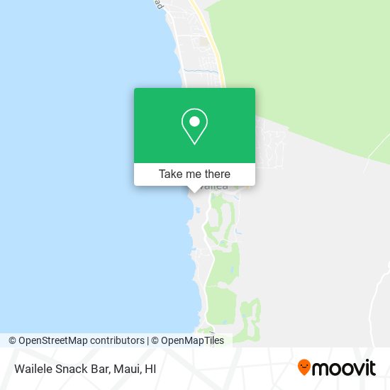 Mapa de Wailele Snack Bar