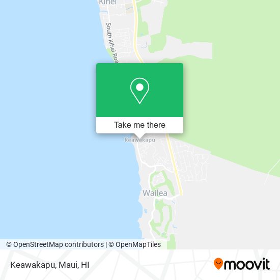 Keawakapu map