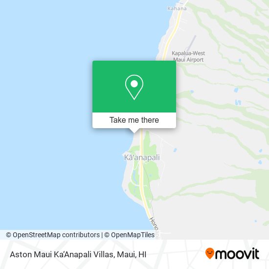 Mapa de Aston Maui Ka‘Anapali Villas