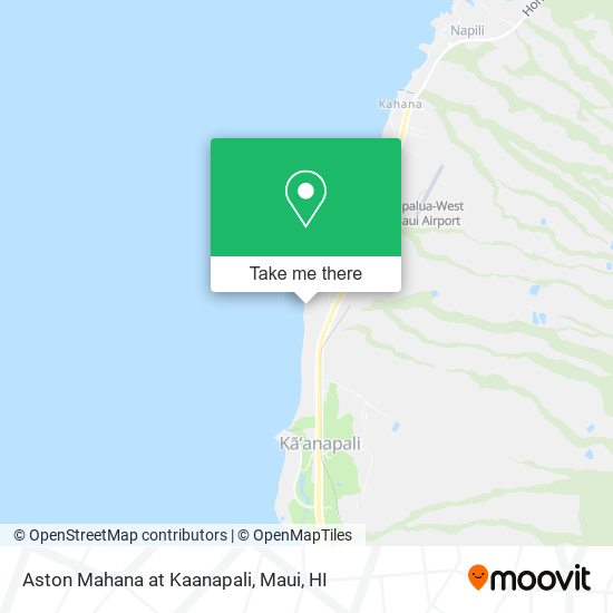 Mapa de Aston Mahana at Kaanapali