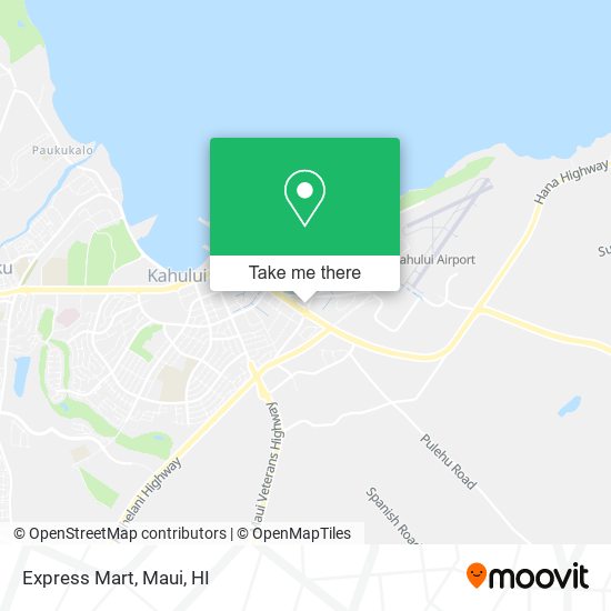 Express Mart map