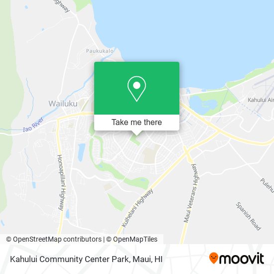 Mapa de Kahului Community Center Park