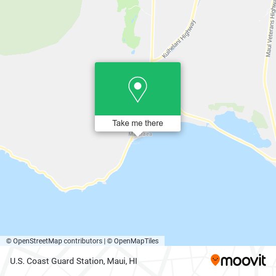U.S. Coast Guard Station map