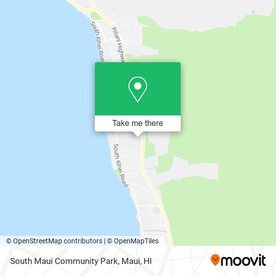 South Maui Community Park map