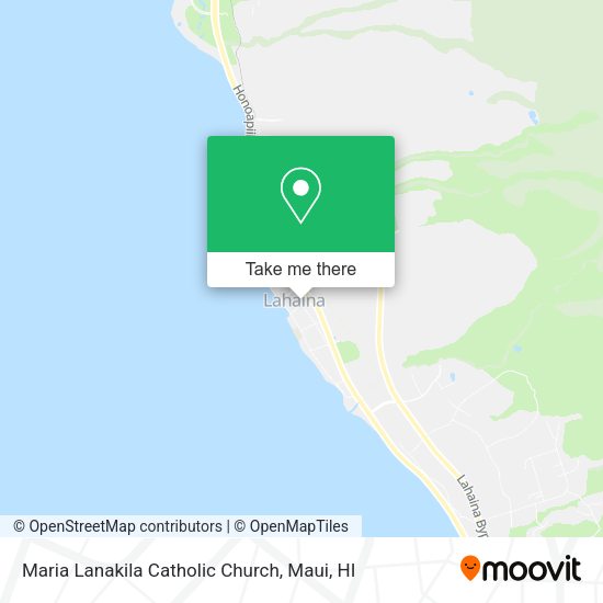 Maria Lanakila Catholic Church map