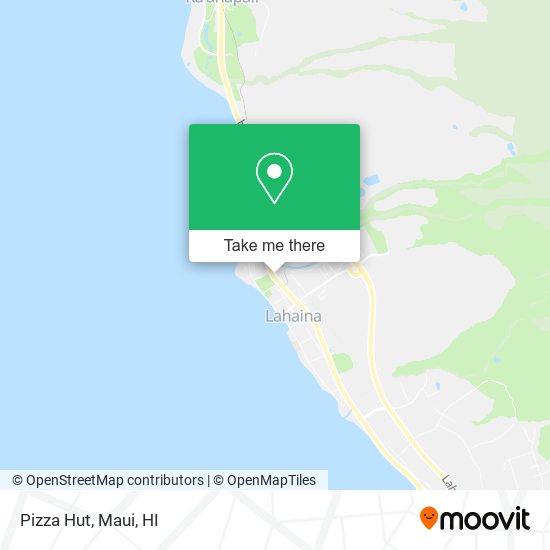 Pizza Hut map