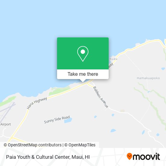 Paia Youth & Cultural Center map