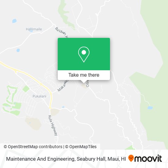 Mapa de Maintenance And Engineering, Seabury Hall