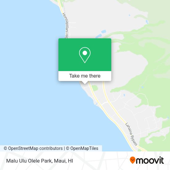 Mapa de Malu Ulu Olele Park