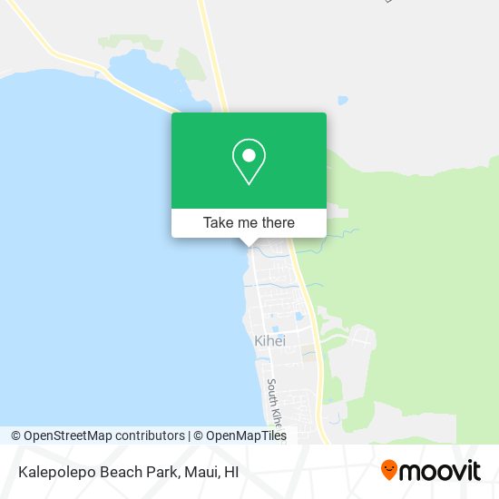 Kalepolepo Beach Park map