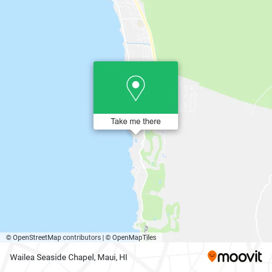 Wailea Seaside Chapel map