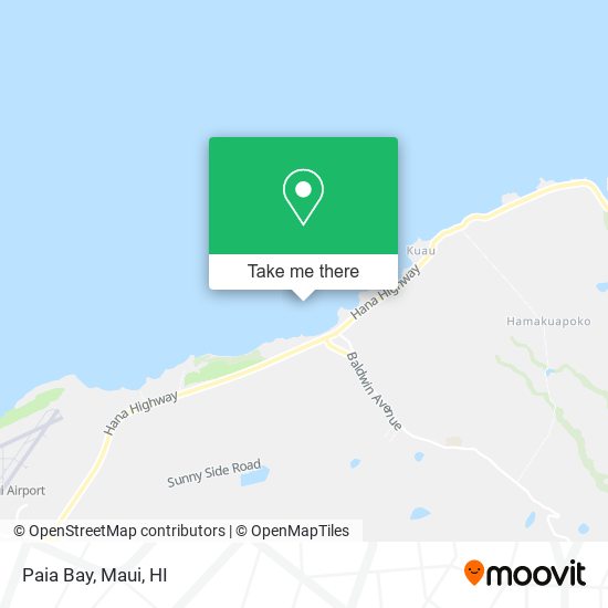 Paia Bay map