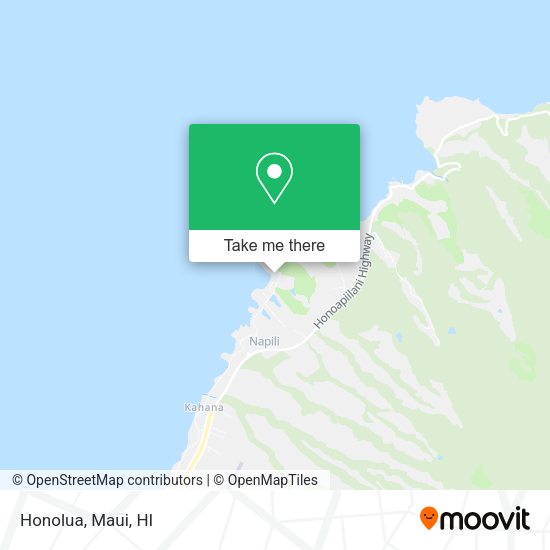 Honolua map