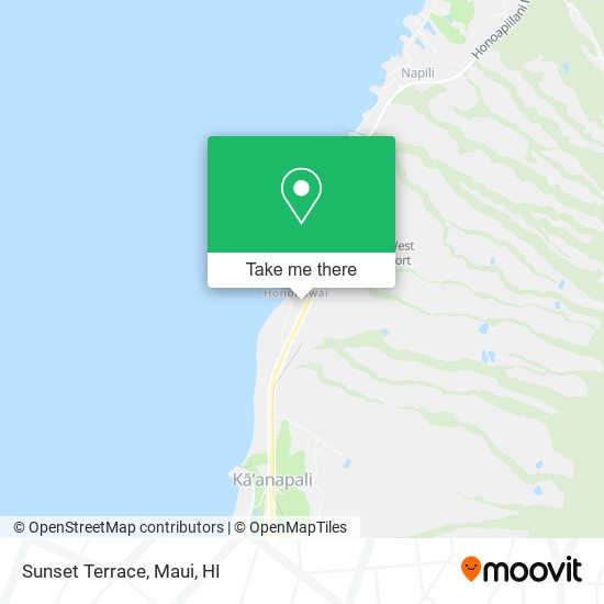 Mapa de Sunset Terrace