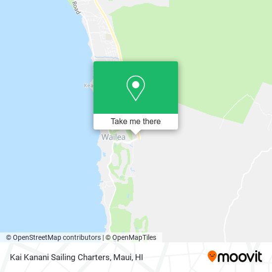 Kai Kanani Sailing Charters map