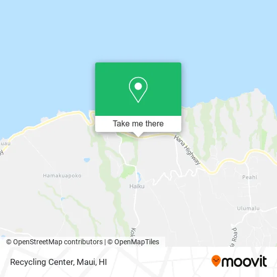 Mapa de Recycling Center