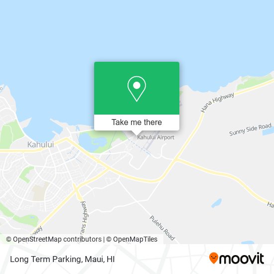 Long Term Parking map