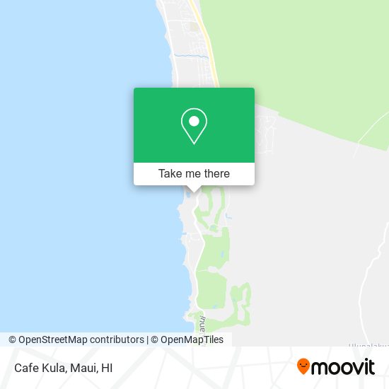 Mapa de Cafe Kula