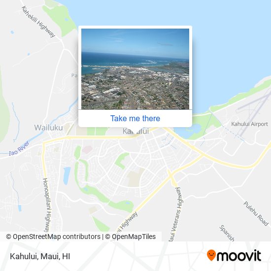 Kahului map