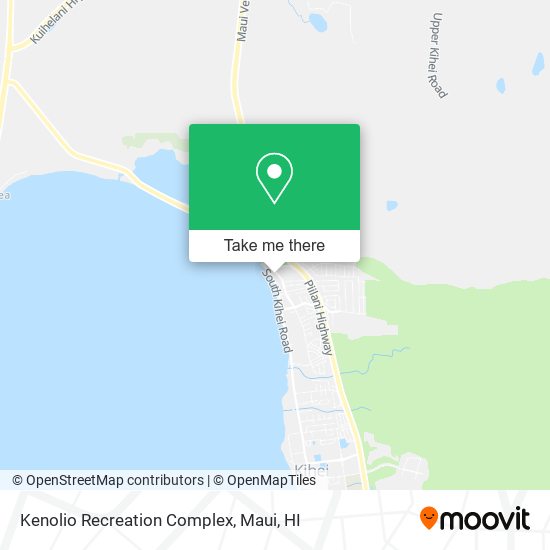 Kenolio Recreation Complex map
