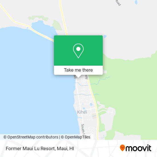 Former Maui Lu Resort map