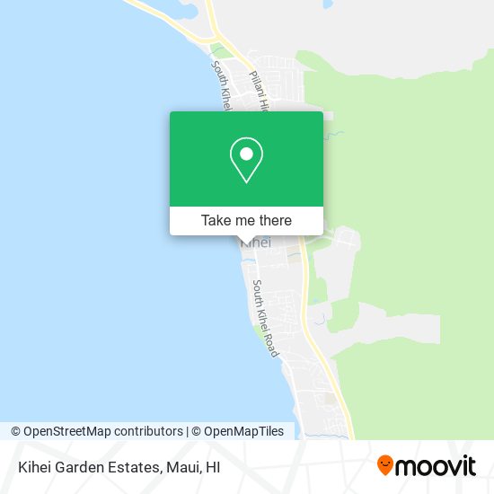 Mapa de Kihei Garden Estates