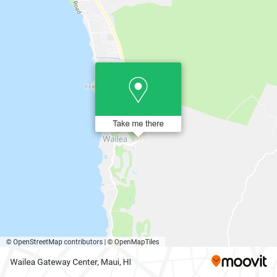 Mapa de Wailea Gateway Center
