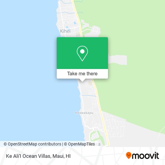 Mapa de Ke Ali‘I Ocean Villas