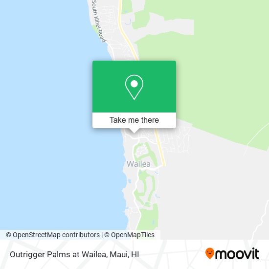 Mapa de Outrigger Palms at Wailea