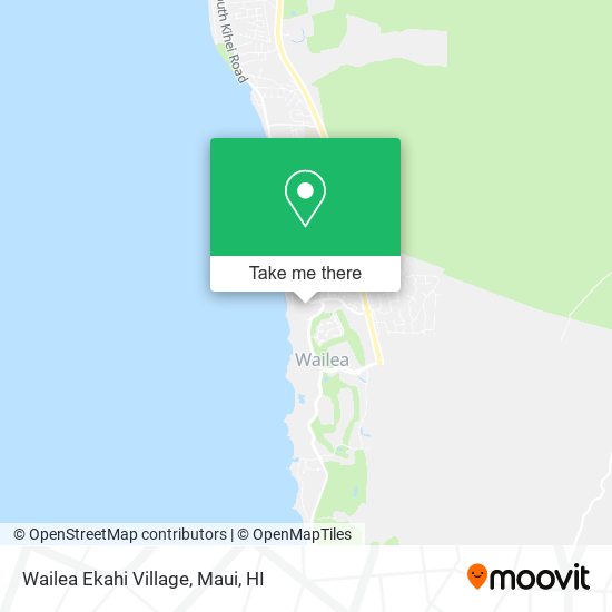 Mapa de Wailea Ekahi Village