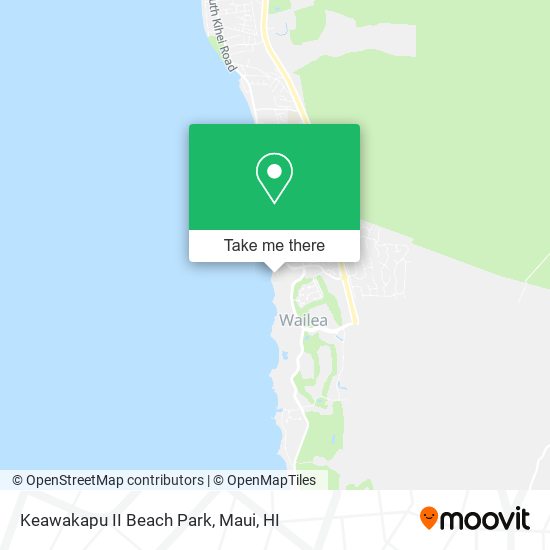Mapa de Keawakapu II Beach Park