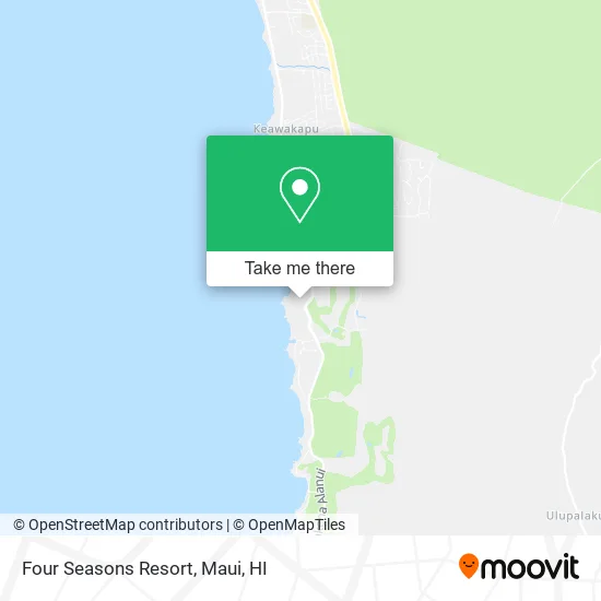Four Seasons Resort map