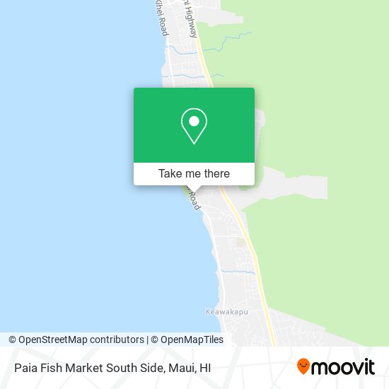 Paia Fish Market South Side map