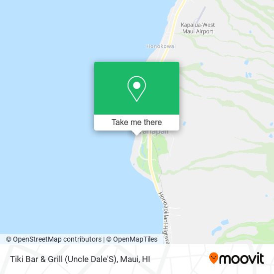 Mapa de Tiki Bar & Grill (Uncle Dale'S)
