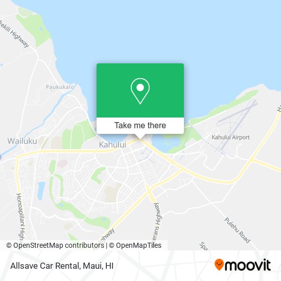 Mapa de Allsave Car Rental
