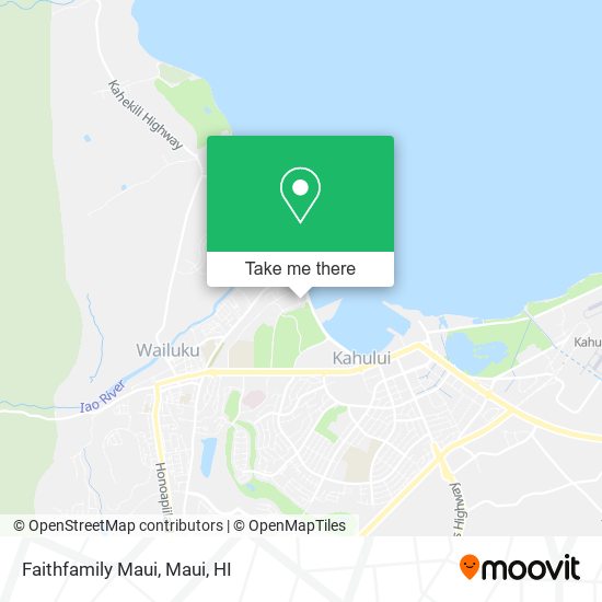 Mapa de Faithfamily Maui