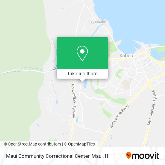 Maui Community Correctional Center map