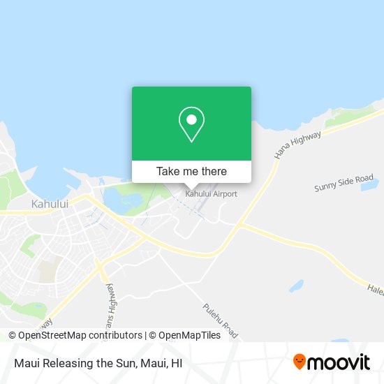 Maui Releasing the Sun map