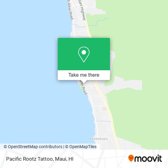 Mapa de Pacific Rootz Tattoo