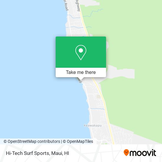 Hi-Tech Surf Sports map