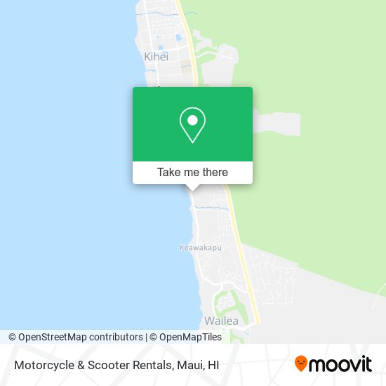 Motorcycle & Scooter Rentals map