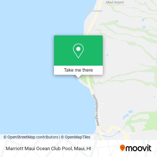 Mapa de Marriott Maui Ocean Club Pool